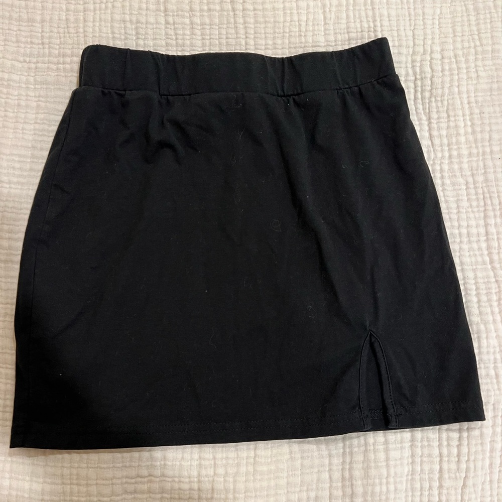 Black skirt